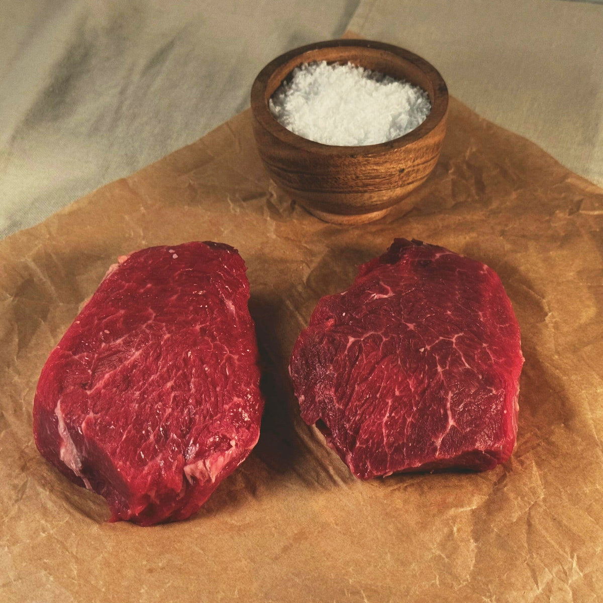 Six Rump Heart Pavé Steaks – The Aurox Meat Company Ltd